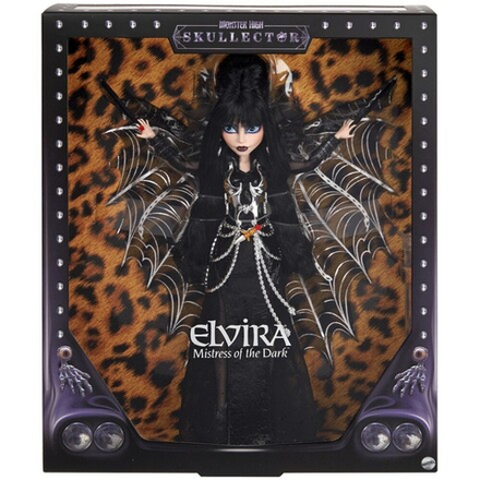 Monster High - Эльвира Владычица Тьмы Коллекционная кукла-скульптор HYV99