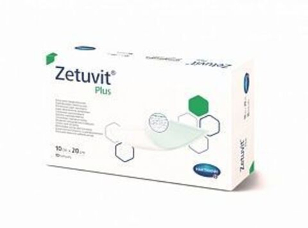 ZETUVIT plus - (стерильные): 10 х 20 см; 10 шт.