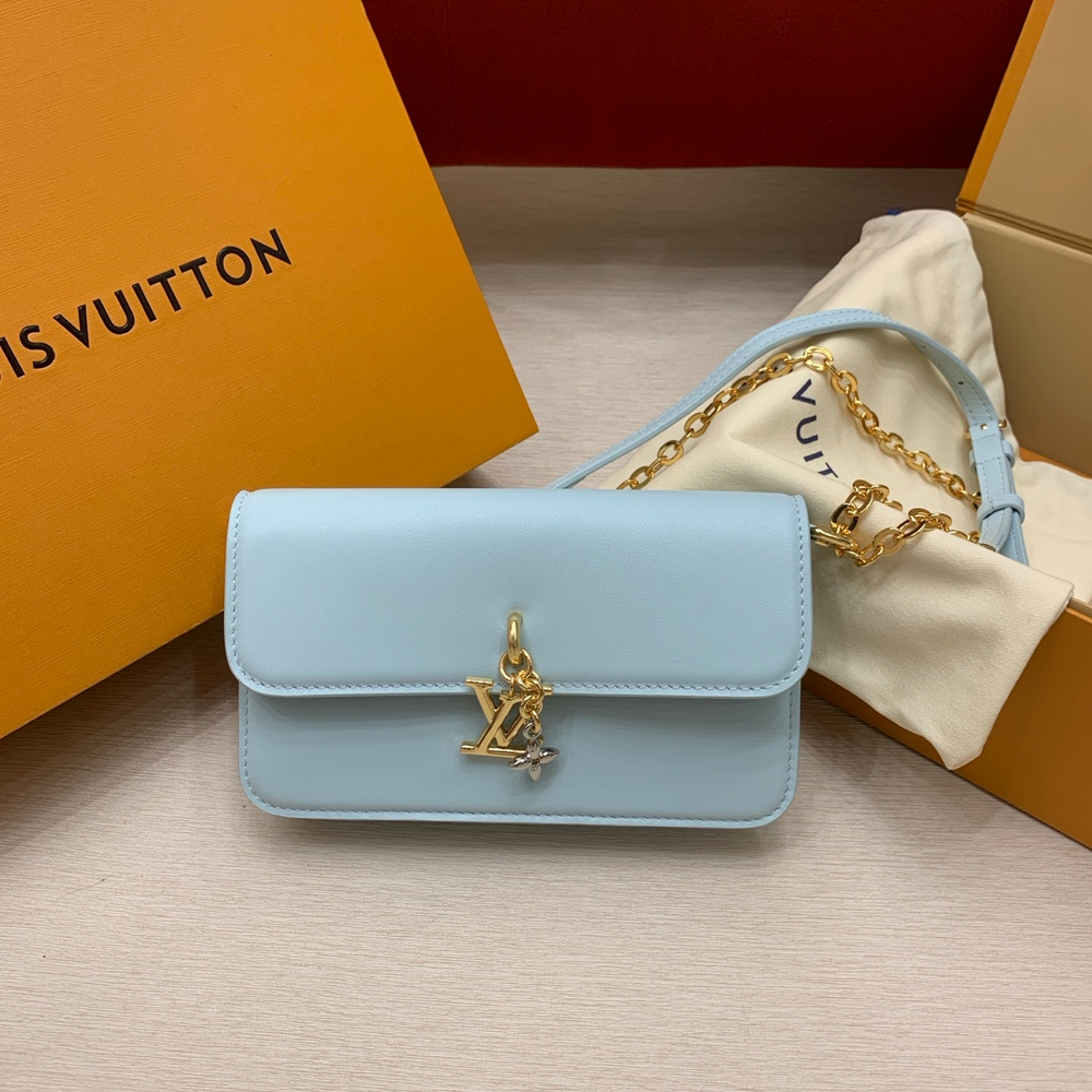 Louis Vuitton Wallet On Chain LV Bloom