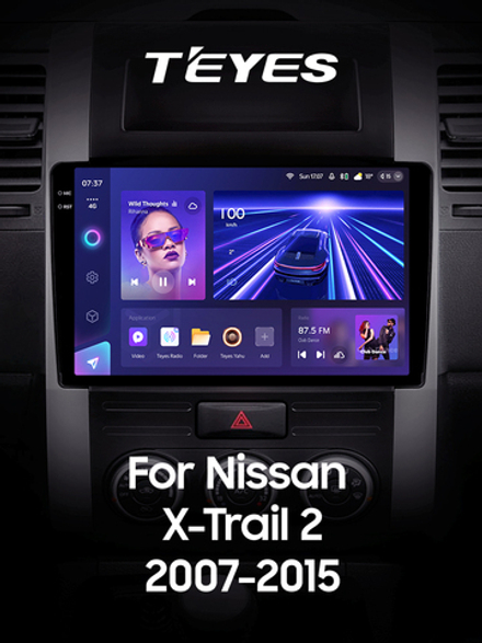 Teyes CC3 2K 10,2"для Nissan X-Trail 2007-2015