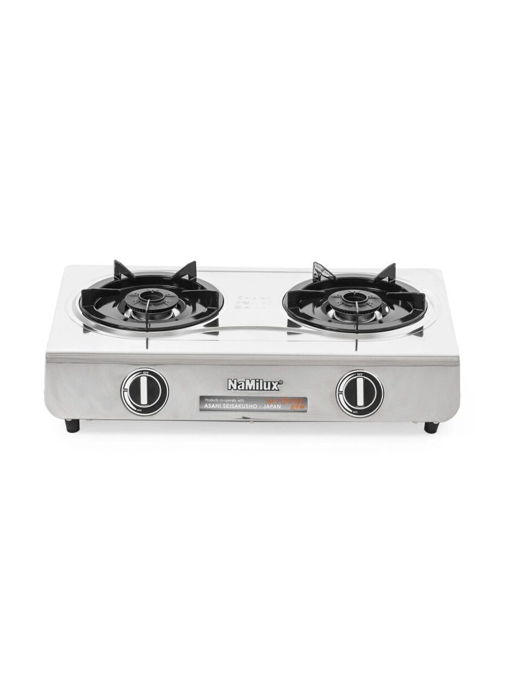 Плита газовая NaMilux NA-DS4136APS 2 конфорки 60 см (под бытовой баллон)