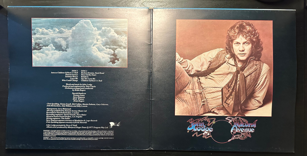 John Lodge - Natural Avenue (Англия 1977г.)