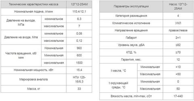 Насос 12Г12-25АМ