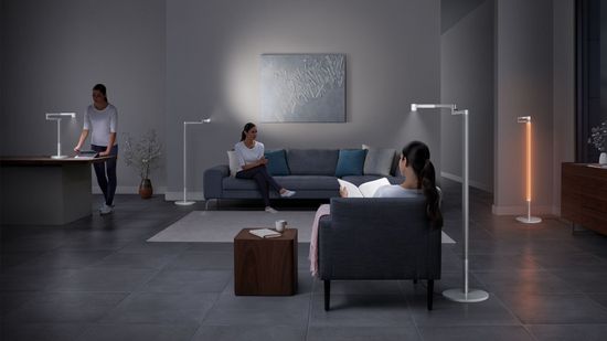 Настольная лампа Dyson Solarcycle Morph Белый/серебристый