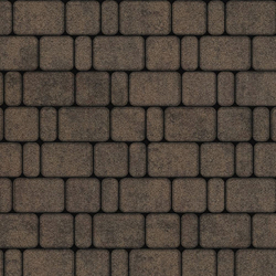 Тротуарная плитка КЛАССИКО - Листопад гранит Шелковица, комплект из 3 видов плит