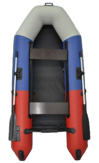 Надувная Лодка ПВХ Муссон 2800 Триколор