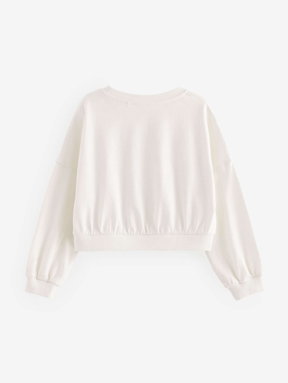 Толстовка для девочки Next K88-348, Молочный