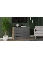 Комод для одежды Яблоня Беллуно 120х45х84 см