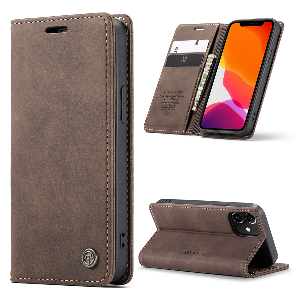 Чехол-книжка CaseMe Matte iPhone 12/12 Pro