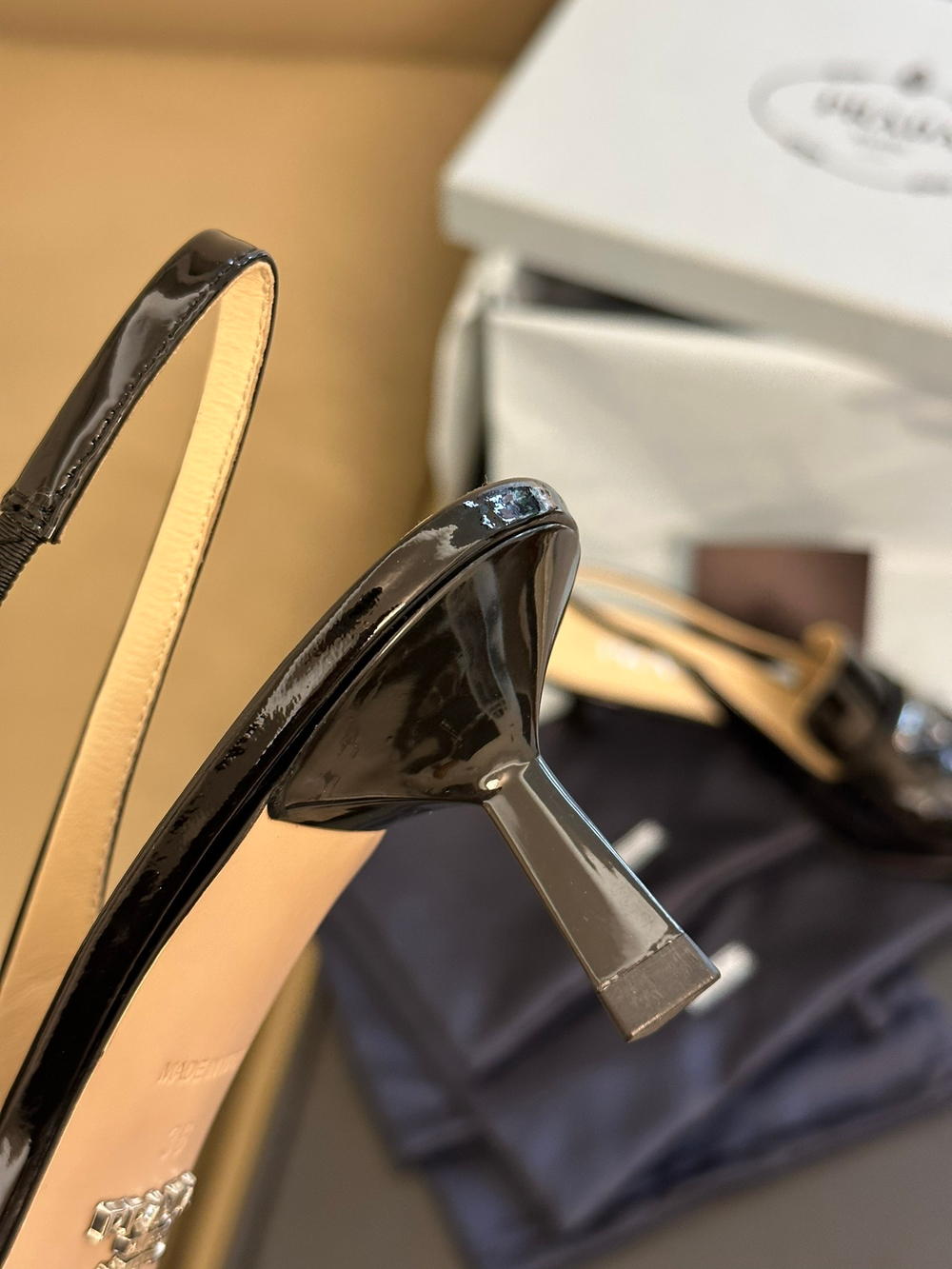 Prada Slingbacks 4.5 cm