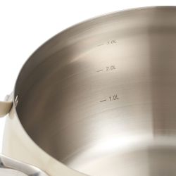 Кастрюля из нержавеющей стали Gipfel Novella 52291 20 см/4 л