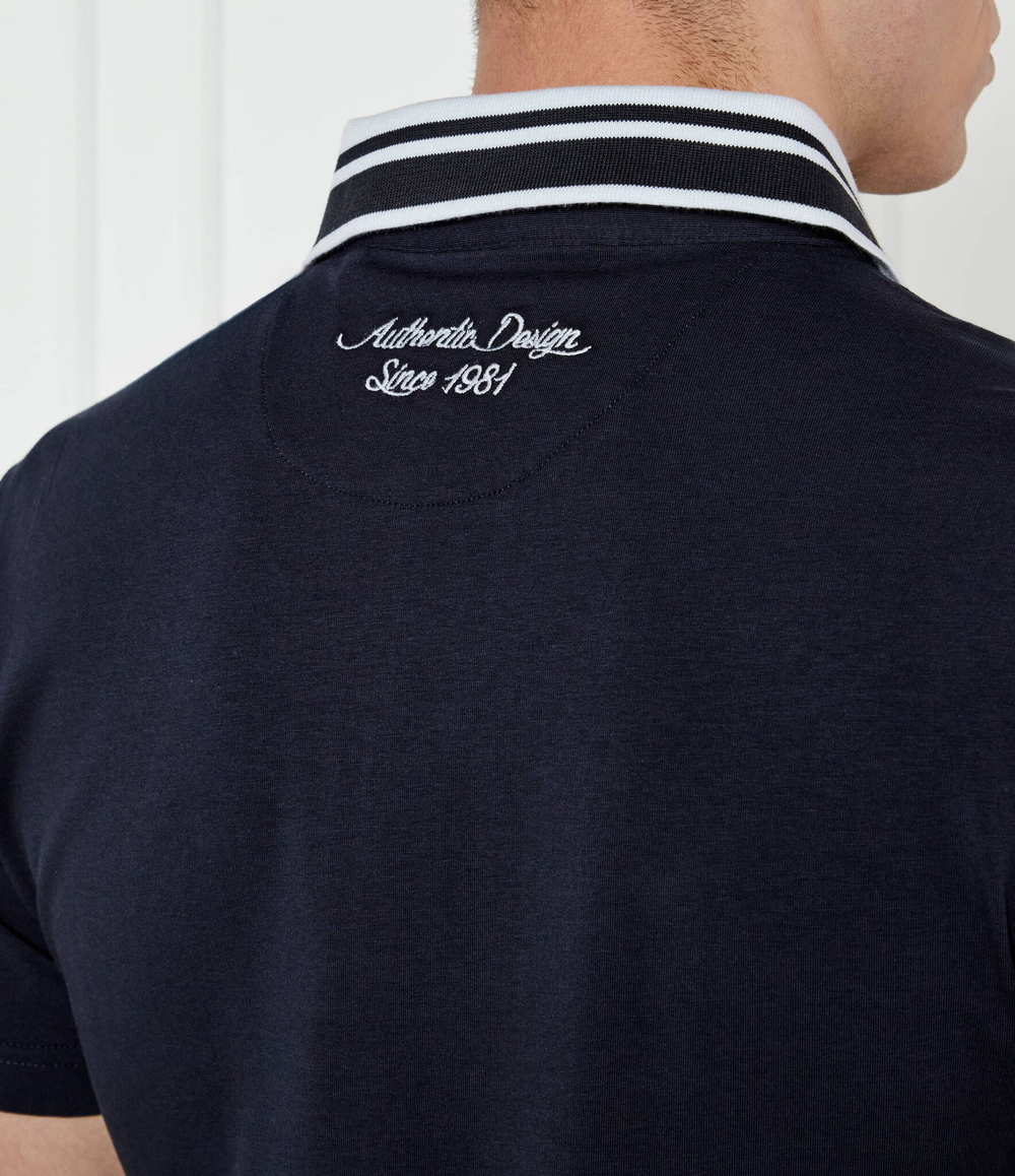 Поло NOLAN GUESS - темно-синий(M4BP66 J1314)