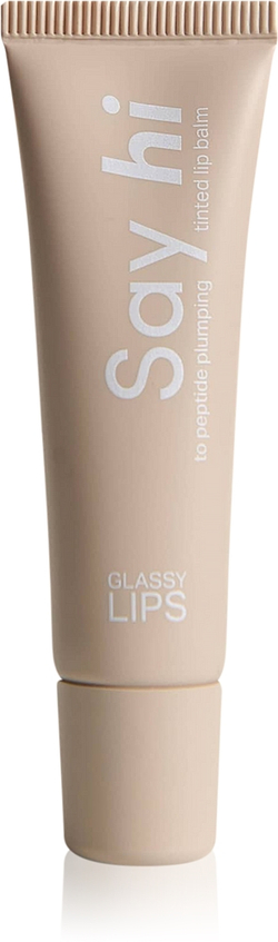 Say Hi Glassy Lips - Тонирующий бальзам для губ с пептидами оттенок Fuchsia, 10 ml