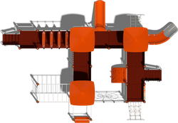 Детский городок Гавайи (паттерн Vector)