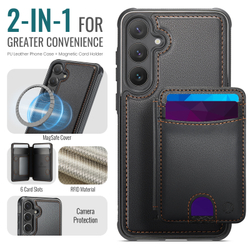 Чехол CaseMe Cardholder 2 in 1 Samsung Galaxy S25 FE