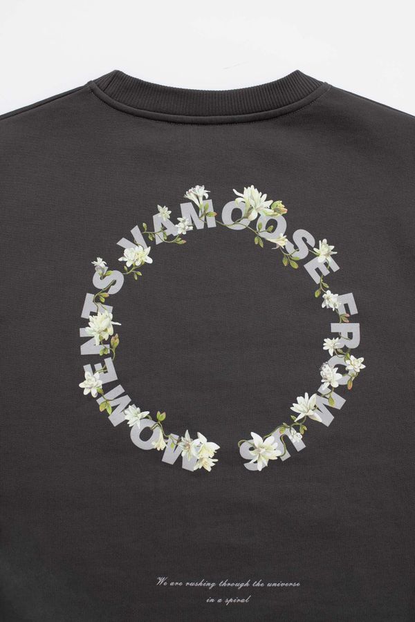 Толстовка Moments Серая - фото 4