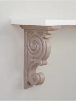 Полка настенная навесная 60 см