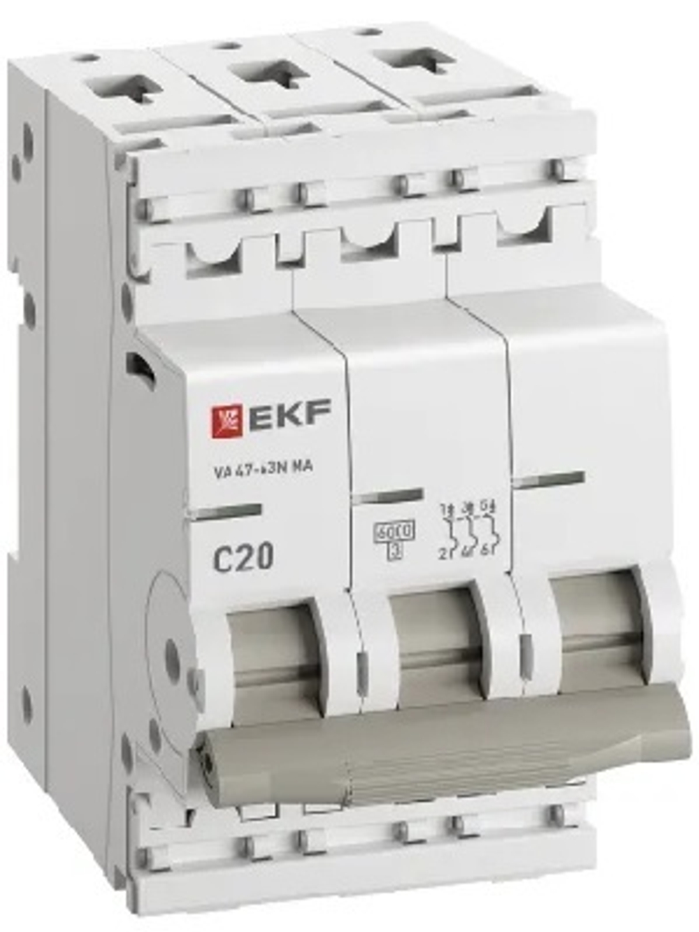 Автоматический выключатель  EKF M63MA6320C