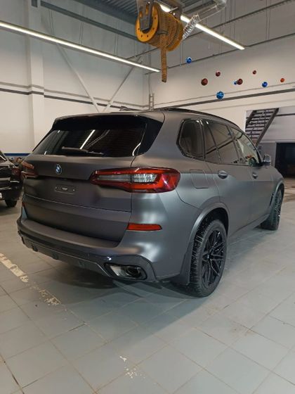 Пленка матовая серая графит Cold Gray Carbins