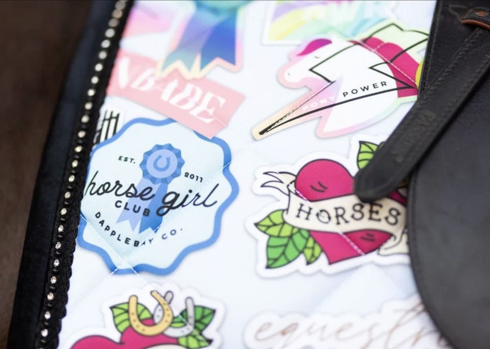 Вальтрап выездковый Standard Issue Equestrian Dapplebay x SIE Sticker Overload