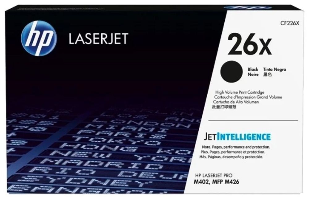 Картриджи HP CF226X черный