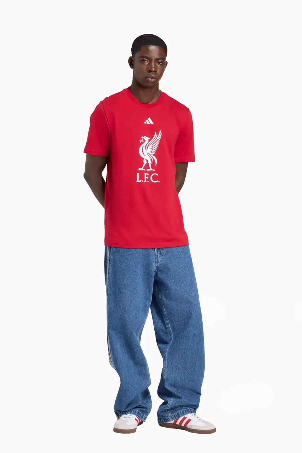 Футболка adidas Liverpool FC 25/26 DNA Graphic Tee - красный