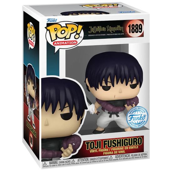 Фигурка Funko POP! Plus Jujutsu Kaisen Toji Fushiguro (Exc) (1889) 85324 / Фигурка Фанко ПОП! по мотивам аниме "Магическая битва", Тодзи Фушигуро