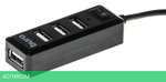 USB-хаб Buro BU-HUB4-0.5L-U2.0
