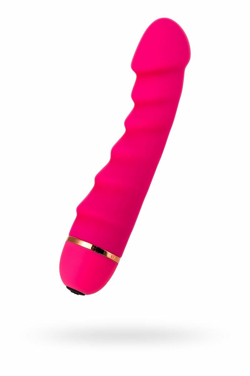 A-Toys G-Spot 16 см – розовый рельефный вибростимулятор точки G, 20 режимов