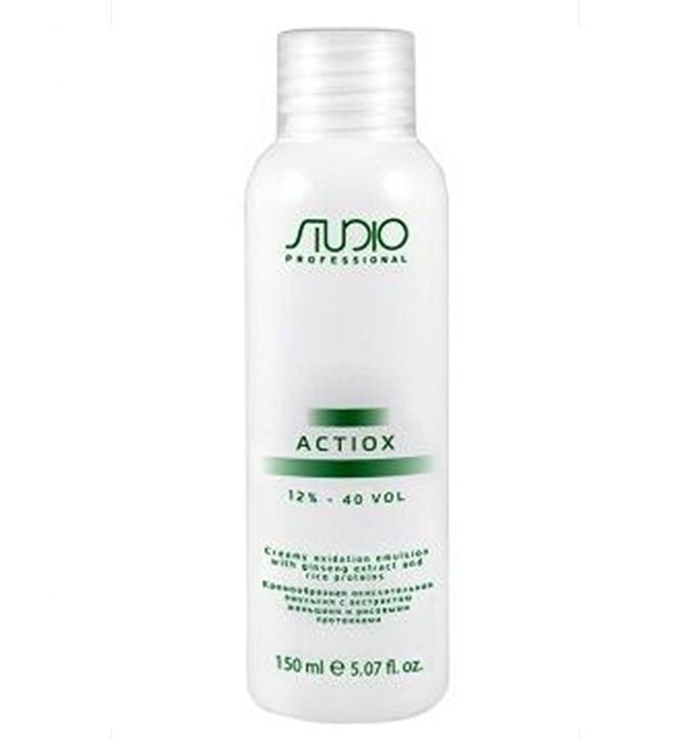 Kapous Studio Professional Эмульсия окислительная ActiOx, 12%, кремообразная, с экстрактом женьшеня и рисовыми протеинами, 150 мл