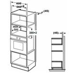Микроволновая печь встр. MIDEA MI 10250 GI