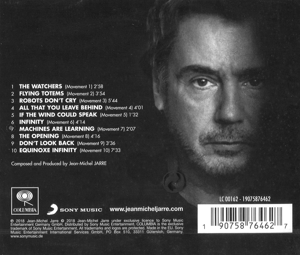Jean-Michel Jarre / Equinoxe Infinity (CD)