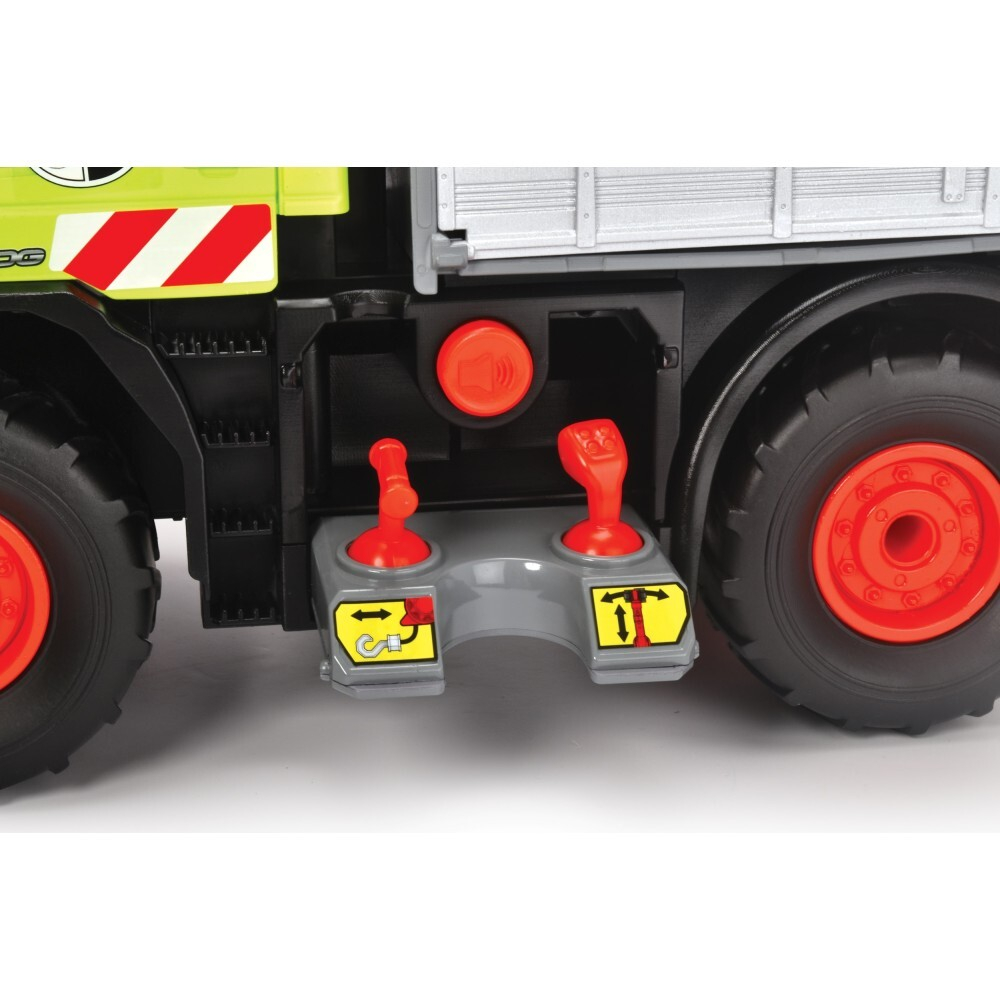 Dickie City - Большой лесовоз UNIMOG U530 Mercedes-Benz 45 см свет и звук 3749032 / артикул   3749032  / GTIN 4006333076671