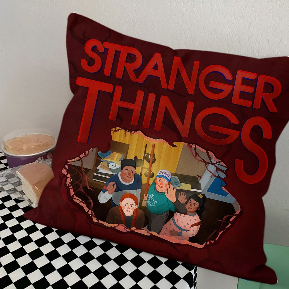 Декоративная подушка «Очень странные дела» (Stranger Things)