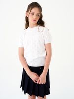 Джемпер для девочки 1384 белый