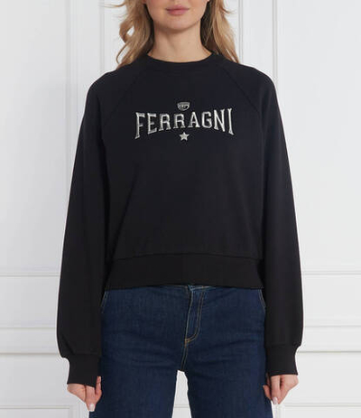 Худи Chiara Ferragni - черный(76CBIC01CFK02)