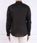 Льняная рубашка LS ISLAND GUESS - черный(M2YH44 WERX0)