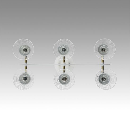 8045/6C MODERNI LN26 220 белый, латунь/белый металл/металл Люстра потолочная Е14 6*40W 220V ANRIYA