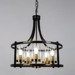 Подвесная люстра Arte Lamp A7011SP-5BK