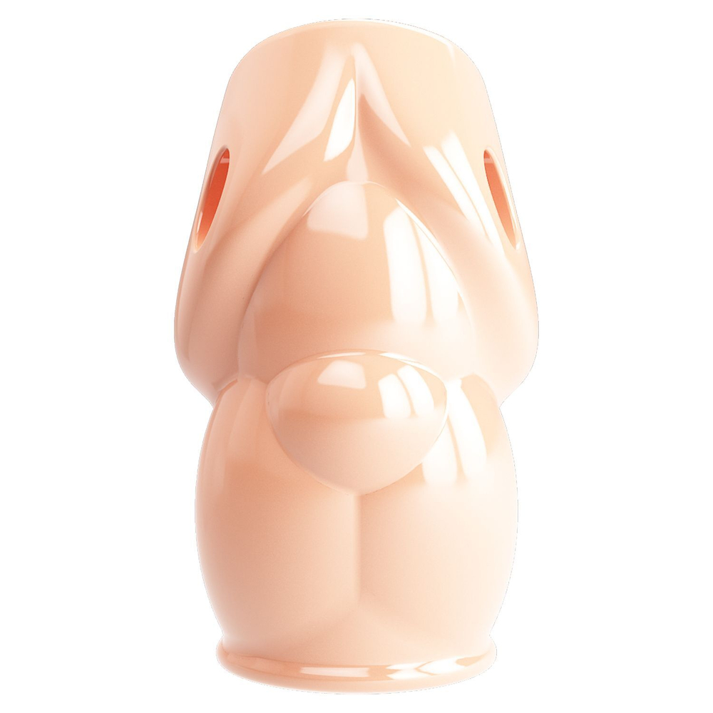 Телесная насадка на пенис Oscar (Цвет: телесный)