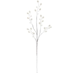 Ветка декоративная «Волшебный блеск» 35 см, Серебро