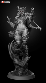 Сильвана Ветрокрылая Sylvanas Windrunner world of warcraft wow Варкрафт Коллекционная Фигурка Аниме