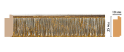 Молдинг Decomaster 102-17 25*10*2400мм