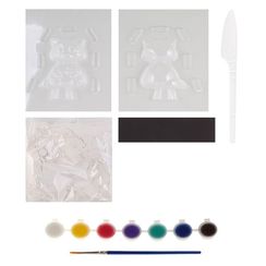 Gipsdən Fiqur Lori Маленький скульптор "Енот"