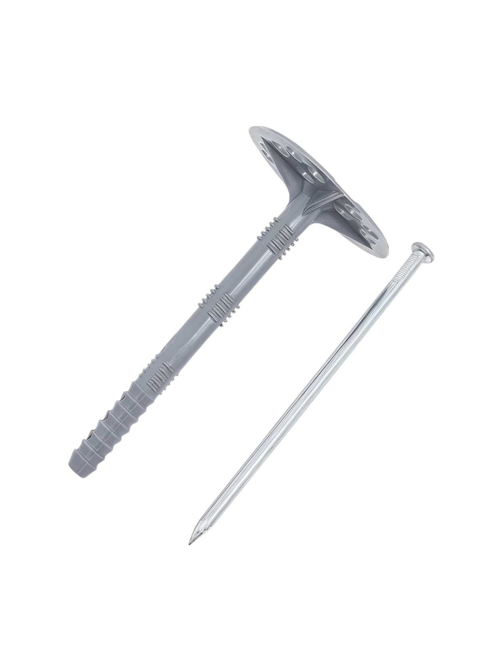 Дюбель для теплоизоляции Gigant (гриб) 10x120 с металлическим гвоздём 50 шт 123871