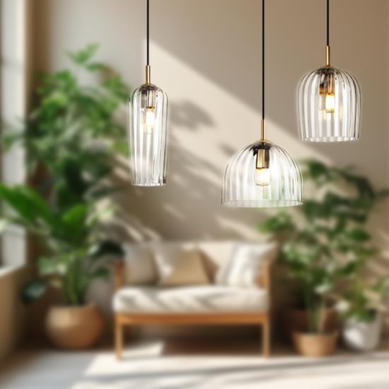 6551/1B SUSPENTIONI LN23 305 матовое золото Подвес E14 1*40W 220V ELLIE