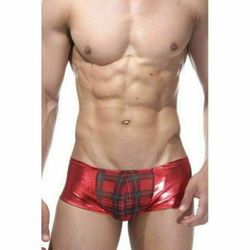 Мужские трусы хипсы красные La Blinque LB15238