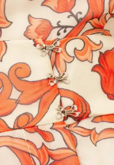 Платье мини гжель красная