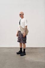 Шорты Nothomme Blue Workwear Casual Shorts "Dark Grey"