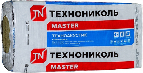 Техноакустик звукоизоляция Хотрок 1200*600*50мм 5,76кв.м